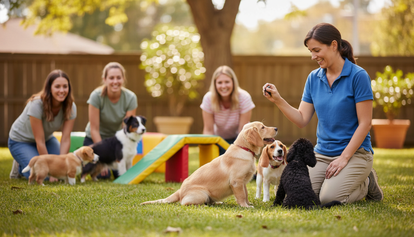 子犬の社会化トレーニング教室は「社会化期」をムダにしないための近道です！