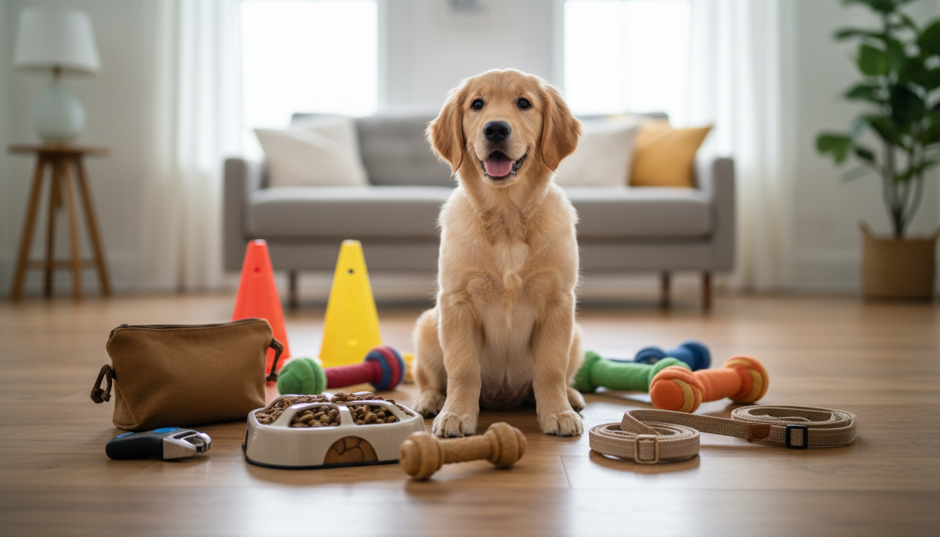 犬のしつけグッズは「必須ではないけど、あると効率が上がる」