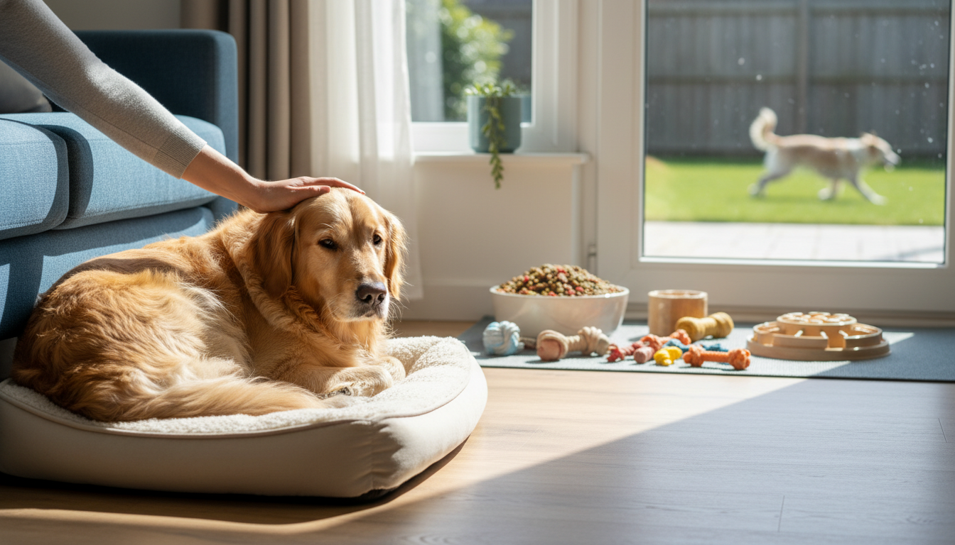 犬が安心する環境は「運動・栄養・スキンシップ・安定した空間」がそろった状態です！