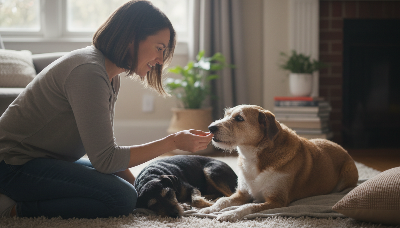 保護犬のしつけは「安心」と「信頼」が9割なんですよ