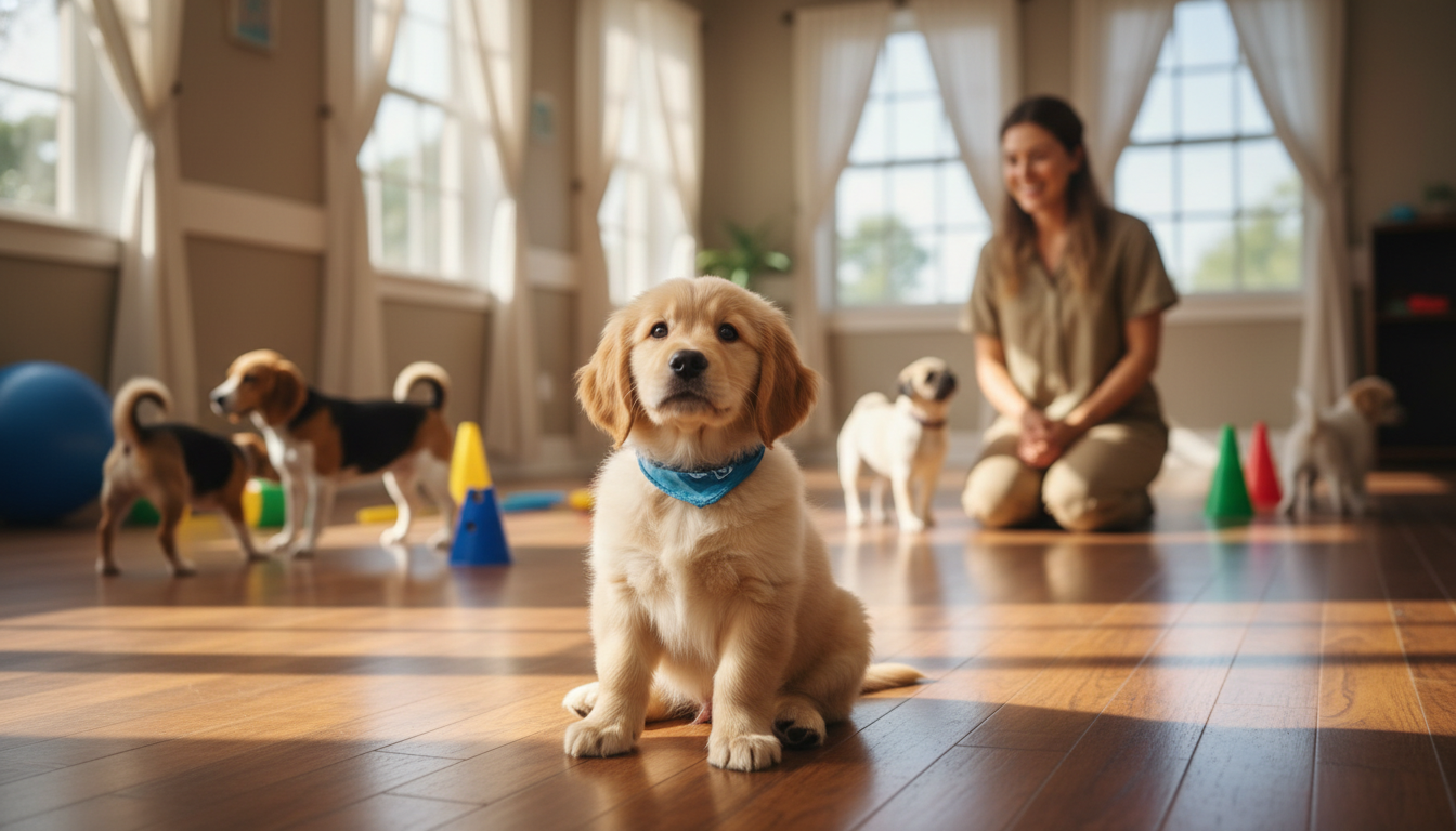 子犬のしつけ教室は「生後2〜3か月頃」からが目安とされています!