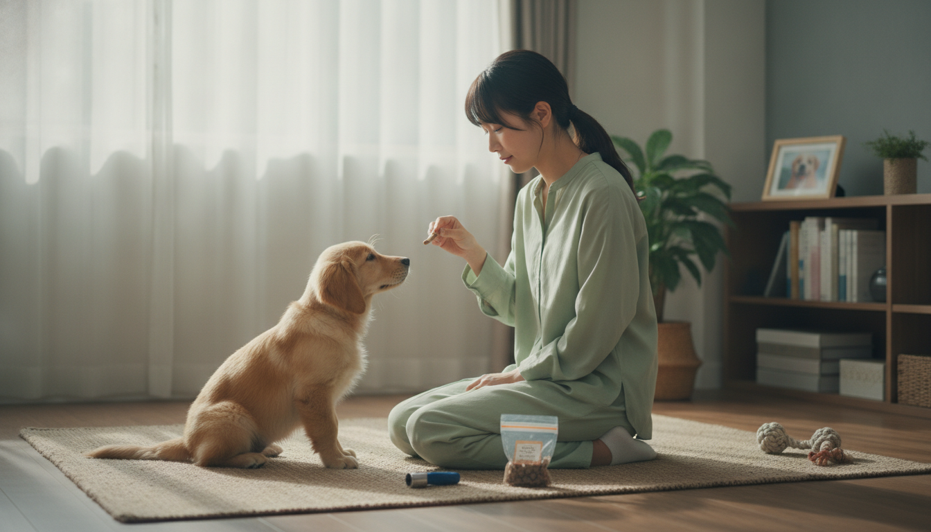 犬のしつけに必要な忍耐力は「結果を急がず、同じルールを続ける力」です