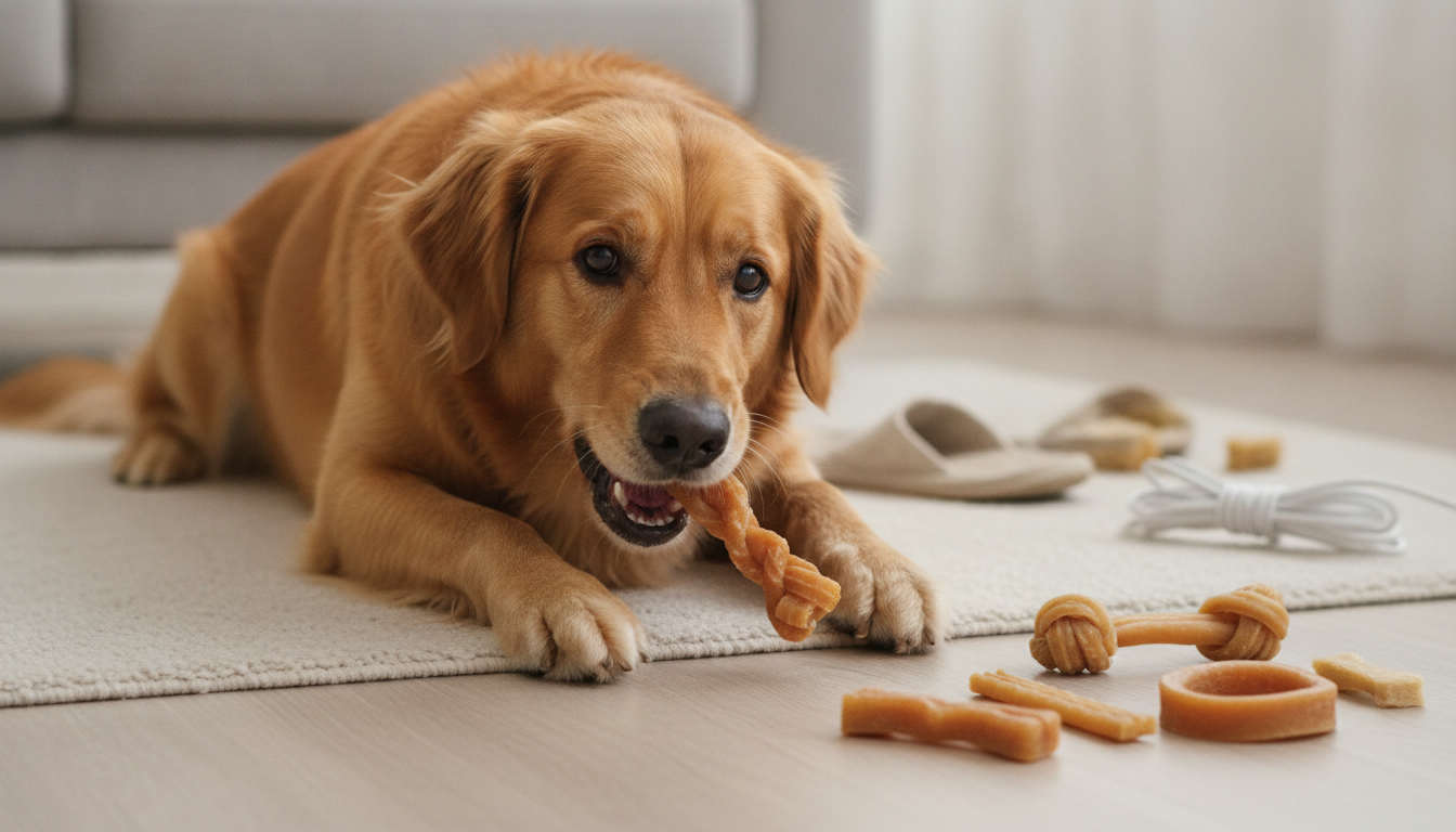 犬用ガムが噛み癖対策に向きやすい理由