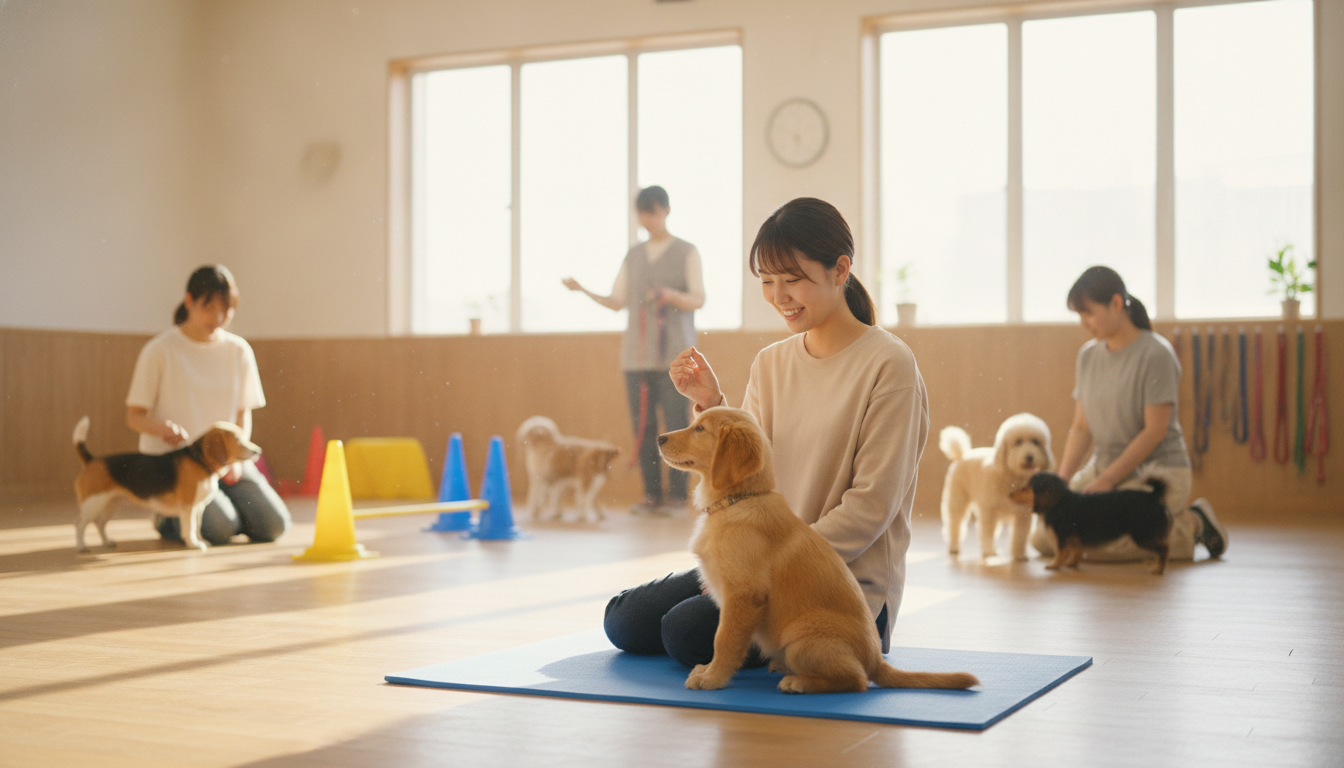 しつけ教室の種類は5つ！初心者さんが迷いやすいポイントも整理します