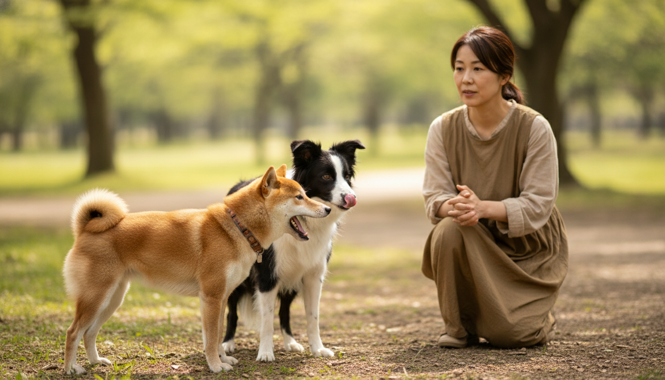 なぜ「単独判断」が危険？犬はカーミングシグナルで誤解を減らします