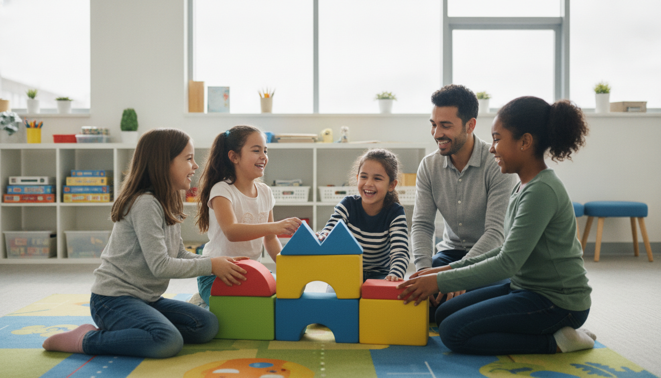 グループレッスンは「社会性が育ちやすい学び方」です！